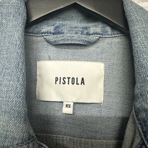 Pistola puff shoulder denim jacket - Picture 3 of 4